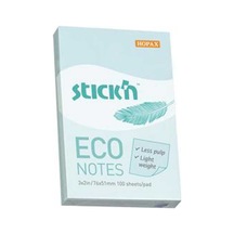 Hopax Stıckn Yapışkanlı Not Kağıdı 100 Yp 76x51 Eco Patel Mavi He21743