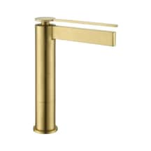 Fontana Yüksek Lavabo Bataryası Fırçalanmış Altın Fj-6022 Altın