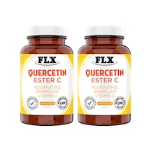 Kuersetin Ester C Resveratrol Bromelain Vitamin D Magnezyum Aserola 120 Tablet 2 Kutu