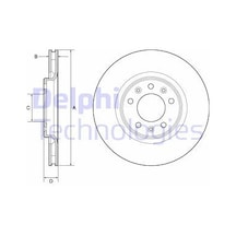 DELPHI BG4806C ARKA FREN DİSK 5D 294mm EXPERT IV TRAVELLER
