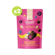 Sütlü Çikolata Kaplı Ayvalı Ve Yaban Mersinli Meyve Draje 2 X 60gr