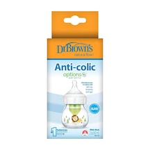 Dr. Browns Geniş Ağız Anti-kolik Cam Biberon 60 Ml Aslan Desenli - Standart Standart