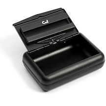 Giftbox Siyah Metal Tütün Tabakası