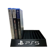 Ps5 Oyun Standı Playstation 5 Disk Oyunları İçin Şık Ve Dayanıklı Stand