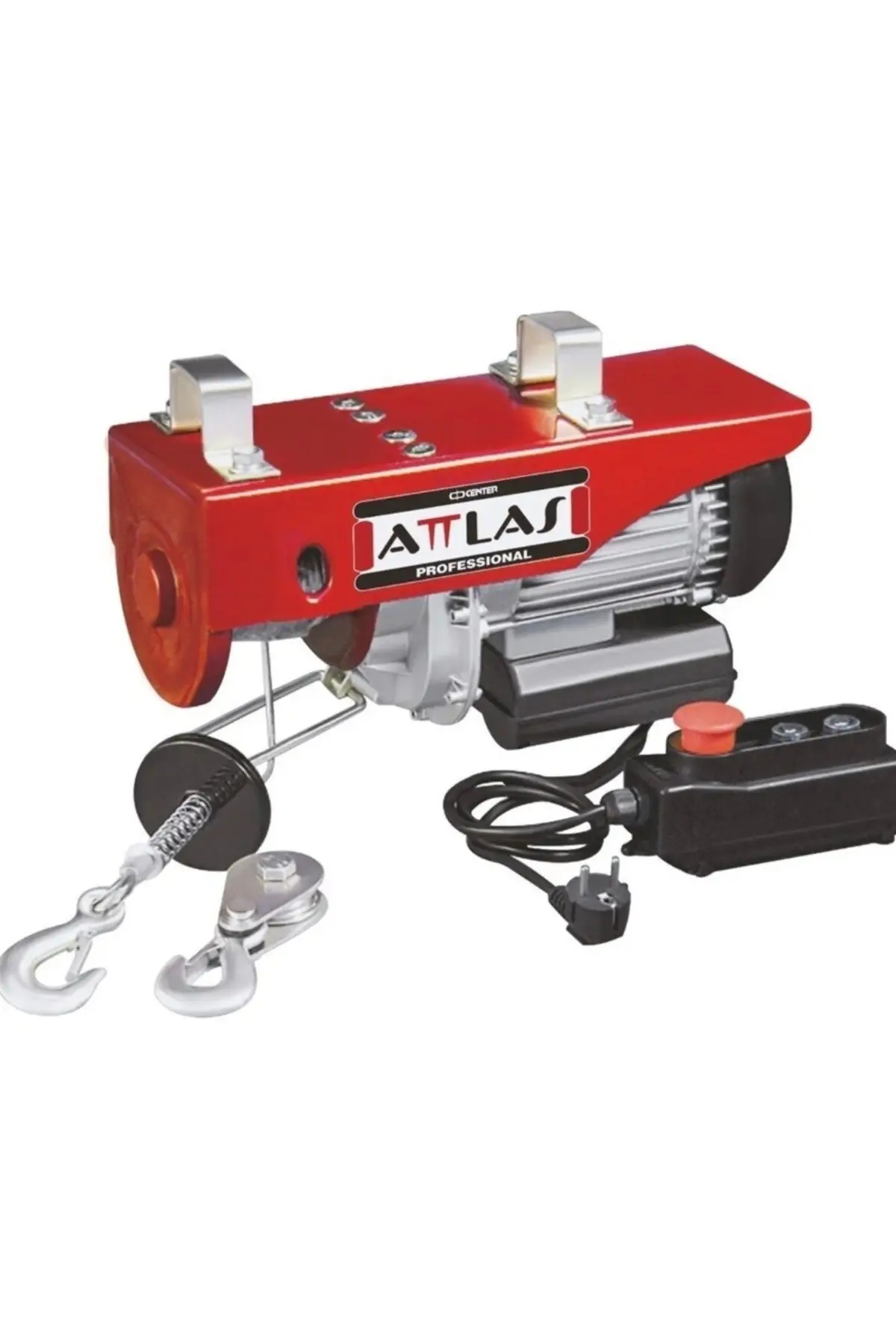 250-500 Kg Elektrikli Ceraskal Vinç 220v Kumandalı Halatlı Kaldırma Vinci Profesyonel Garaj Atölye Kullanımı