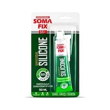 Somafıx Unıversal Tüp Silikon Şeffaf 50 Ml Diğer