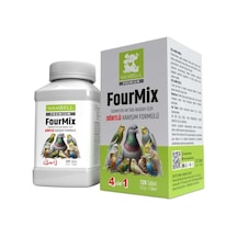 Nanbell Fourmix Premium Güvercin Ve Süs Kuşları İçin 4 Lü Karışım, 120 Tablet