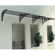 Transpaforza Tf Std 1.12 Kapı Üstü Sundurma 360 X 100 Gri 3 Mm Solid Levha
