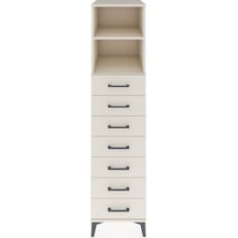 Kronos Dolap 2 Raflı 7 Çekmeceli 44x59x182 Aytaşı-aytaşı Aytaşı