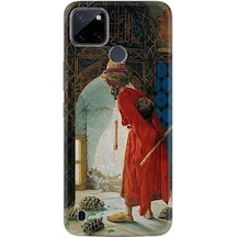Realme C25Y Kilif Resimli Silikon Moons 1355 537570427