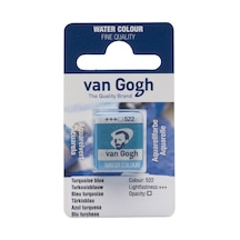 Van Gogh Watercolour Pan Turquoise Blue 522 Çok Renkli