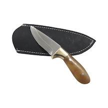 KOÇ Kamp BOYNUZU MİNİ AV BIÇAĞI-11,5CM-2,5MM-EL İŞÇİLİĞİ Kahverengi