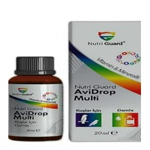 Nutriguard Avi Drop Kuş Multivitamin Damlası 20 Ml Muhabbet Kuşu, Papağan Ve Kanarya İçin Bağışıklık Ve Enerji Desteği