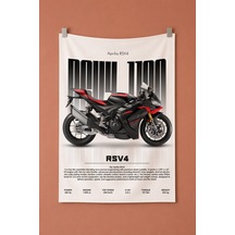 Aprilia Rsv4 Dekoratif Duvar Örtüsü Duvar Halısı Reaste