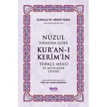 Nüzul Sırasına Göre Kur'an-ı Keri M'i N Türkçe Meali Ve Muhtasar Tefsiri - Qhdh-613074