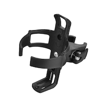 Novahub Bisiklet Su Şişesi Tutucu Kafesi 360 Derece Dönen Evrensel Bardak Tutucu Elektrikli Scooter Bisiklet İçin Siyah Siyah