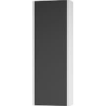 Denko Natalia 25 Cm Mdf Antrasit Gri Banyo Boy Dolabı Antrasit