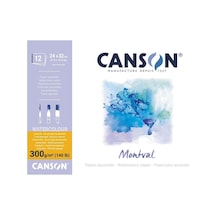 Canson Montval Suluboya Blok 24 32cm 12 Yaprak 300gr