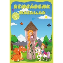 Çocuklar İçin Hayal Ve Odak Geliştirici Rengarenk Masallar Fosforlu Sarı Kitap