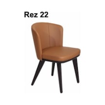 Rez 22 Modern Şık Ergonomik Dayanıklı Konforlu Ahşap Ayaklı Salon Yemek Sandalyesi Modeli Çok Renkli