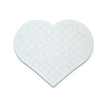 Puzzle Süblimasyon A3 Kalpli 97 Parça .Transfer Baskı Puzzle . Ya