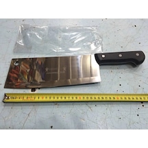 Kasap Satırı Kaliteli Kalın Parlakçelik Türkmalı