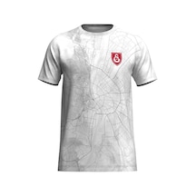 Gsstore Galatasaray Sallai Design Fc T-shirt E241315 Beyaz