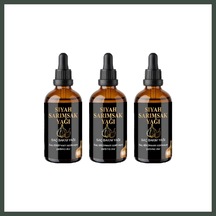 Bezos Siyah Sarımsak Ve Pirinç Suyu Saç Serumu 50 Ml 3 Adet - Sülfatsız, Parabensiz Nhr