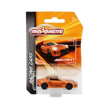 Racing Cars Majorette Jaguar F-Type R Tekli Arabaları 1:64 Diecast Metal Oyuncakları Model