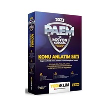 2023 PAEM ve Misyon Koruma Sınavlarına Hazırlık Konu Anlatım Set- Yediiklim Yayınları