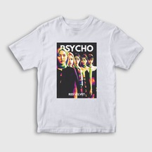 Presmono Unisex Çocuk Psycho K-Pop Red Velvet T-Shirt