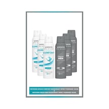 Watsons Ocean Comfort Pudrasız Deodorant Sprey 150 Ml X 3 + Fresh Men Pudrasız Deodorant Sprey 150 Ml X 3