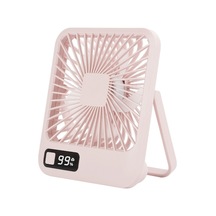 Bosphorusboutique Usb Taşınabilir Şarjlı Ofis Masaüstü Hızlı Geeroyoo Fan Ev Ekranlı Dijital 5 & - İq
