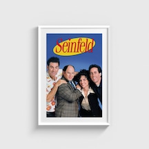 Seinfeld Dizi Posteri Tablo Çerçeveli Poster Duvar Dekorasyonu Beyaz Çerçeveli Tablo Beyaz Çerçeveli Tablo Dn11d468beyaz