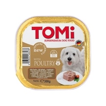 Tomi - 145 - Köpek Kümes Hayvanlı Pate Alüminyum Yaş Mama - Glblseme - 300gr Pate