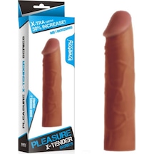 Truva Shop Lovetoy X-Tra 3 Cm Dolgulu Realistik Uzatmalı Penis Kılıfı