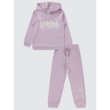 Civil Girls Kız Çocuk Eşofman Takımı 10-13 Yaş Lila Lila