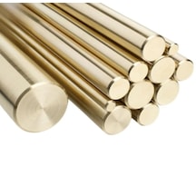 16mm Yuvarlak Pirinç Çubuk 1metre