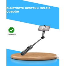 Uzaktan Kumandalı Bluetooth Selfie Çubuğu 130 Cm Ayarlanabilir - Lisinya