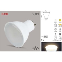 Cata Ct-4240 5 Watt Çanak Led Ampul Lamba (470942523)
