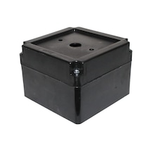 OPAŞ 112X112X100Mm Ip54 Siyah Şalter Kutusu