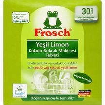 Frosch Yeşil Limon Kokulu Bulaşık Makinesi Tableti