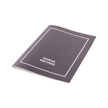 Gülpaş Karar Defteri 40 Yaprak 21X30 Plastik Kapak