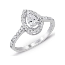 0.49 Ct Damla Pırlanta Yüzük