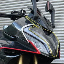 Cf Moto 450sr Far Yanı Ve Ön Kafa Derin Karbon Kaplama Modeli