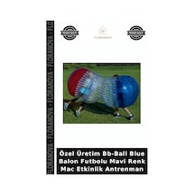 Özel Üretim Bb-ball Blue Balon Futbolu Mavi Renk Mac Etkinlik Antrenman
