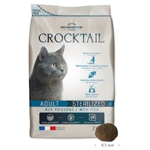 Pro-Nutrition Crocktail Kısırlaştırılmış Balıklı Yetişkin Kedi Maması 2 KG