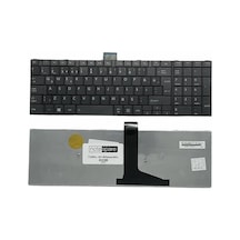 Toshiba İle Uyumlu Satellite C55-a-12r, C55-a-12v, C55-a-12w Notebook Klavye Siyah Tr