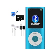 5007mp 16gb Tf Kart  Metal Mp3 Player Renli Ekranlı Fm Radyolu Bluetoth Lu Hafıza Kartı Girişli Müzik Çalar 16gb