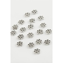 Çiçek - 129 - Ara Aparat 50 Gram - Kmrsfres - Gümüş Rengi